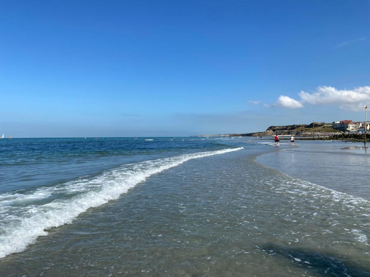 La Mer En Vue, Destination Naturelle Pour 2, Avec Wifi Et Parking Wimereux Luaran gambar